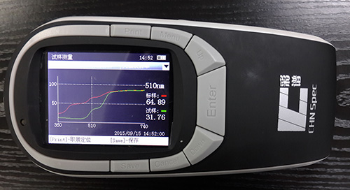 彩譜便攜式分光測色儀CS-600系列
